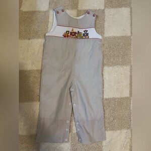 Smocked Stellybelly Animal Train